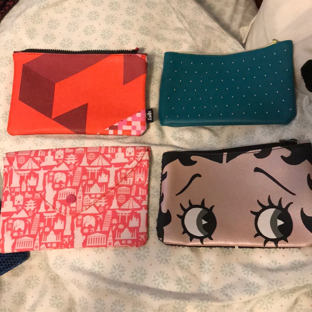 4 Ipsy bags